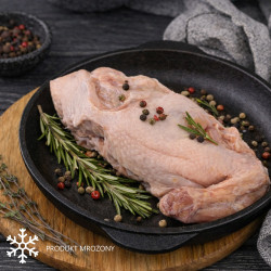 Mrożona porcja rosołowa na talerzu