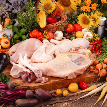 Kurczak Pastwiskowy Porcjowany Mrożony - Naturalny Zestaw