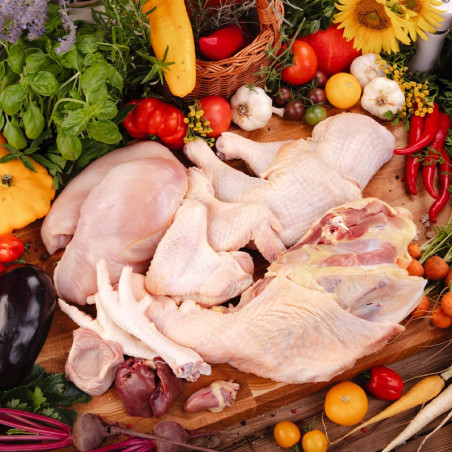 Kurczak Pastwiskowy Porcjowany Mrożony - Naturalny Zestaw