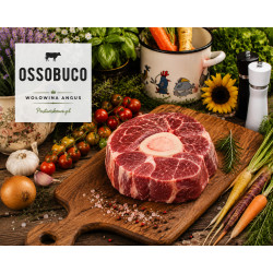 Ossobuco Wołowe z Kością - Plastry Goleni do Duszenia