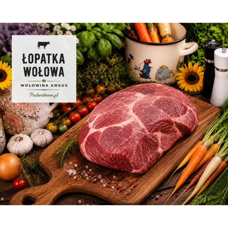 Łopatka Wołowa - Idealna do Długiego Duszenia i Pieczeni